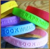 Wholesale debossed silicone bracelets
