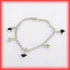Wholesale fashion heart charm bracelet/fashion bracelet/fashion jewelry/charm bracelet