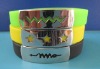 Wholesale silicone bracelets with metal