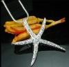 Wholesale Fashion Silvery Necklace