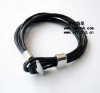 Wholesale Cowhide Round Leather Bracelet