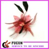 unique flower brooches with feather
