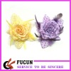 Wholesale unique farbic handmade flower brooches