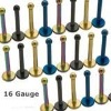 Wholesale (WS1211)316L Stainess Steel Nose Body Piercing