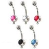 Wholesale (WS1314)Fashion 316L stainless steel navel body piercing jewelry
