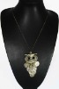 Wholesale antique owl necklace
