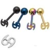 Wholesale (WS1204)Fashion tongue body piercing