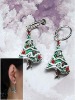 Wholesale Christmas earring/christmas jewelry/christmas gifts/fashion earrly