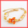 fashion flower bracelet/fashion bracelet/fashion necklace/charm bracelet/alloy bracelet