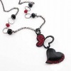Wholesale butterfly necklace heart necklace