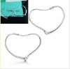 Wholesale fashion heart alloy earring