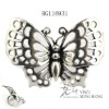 Wholesale 2011 A/W style alloy butterfly finger rings