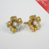 Wholesale flower pearl ring