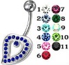 Wholesale body jewelry fashion belly-button ring navel ring