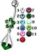 Wholesale body jewelry fashion belly-button ring navel ring
