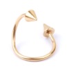 Wholesale 316 body jewelry with stone EYEBROW
