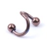 Wholesale 316 body jewelry with stone EYEBROW