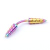 Wholesale 316 body jewelry with stone EYEBROW