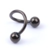 Wholesale 316 body jewelry with stone EYEBROW