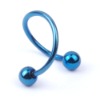 Wholesale 316 body jewelry with stone EYEBROW
