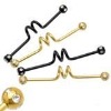 Wholesale Fashion Black Tongue piercing(WS1153)