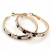 2011 fashion alloy hoop earring (hot)