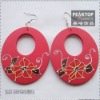 Wholesale fashion wooden earring