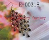 vintage alloy handmade crystal diamond chandelier earring jewelry