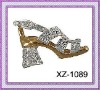 Wholesale Gold Brooch;High-Hell Shoes Brooch;Alloy Brooch