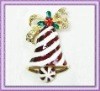 Wholesale Christmas Brooch;Alloy Brooch;Enamel Brooch