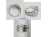 Wholesale Fashion Finger Ring CZ Finger Ring Silver Finger Ring