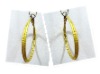 Wholesale Hot sale brass hoop earrings
