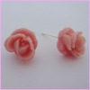 Wholesale resin flower cabochons earing