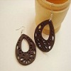 Wholesale fashion wooden earring