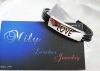 Wholesale 2012 Newest Fashion leather Bracelet