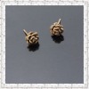 Wholesale fashion design copper flower earring