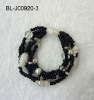 Wholesale New design bracelet WHITE/BLACK
