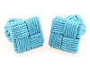 Wholesale chinese barrel silk knot cuffflinks