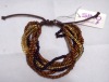 Wholesale hand made bangles w/acrylic & wood beads