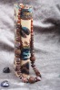 fashion wooden beads necklace by handmade