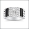 Wholesale Fashion alloy jewelry rings,Mens rings with rhinestone