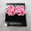handwork polymer clay flower earring