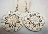 Wholesale acrylic round earring