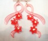 Wholesale flower acrylic earring
