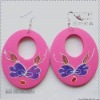 Wholesale fashion wooden earring