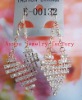 fashion jewelry top claw chain earring finding dangle