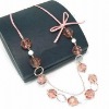 Wholesale fashion acryl beads necklace glass beads necklace