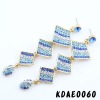 2011 fashion new design crystal earring for promotion