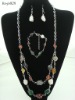 Wholesale Fashion natural agate jewelry set