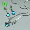 Wholesale Plated Silver Necklace And Earring
